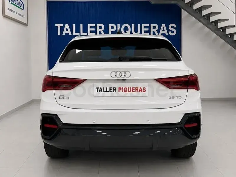 Usado Audi Q3 Sportback 150 CV (110 kW) 2022 Blanco SUV