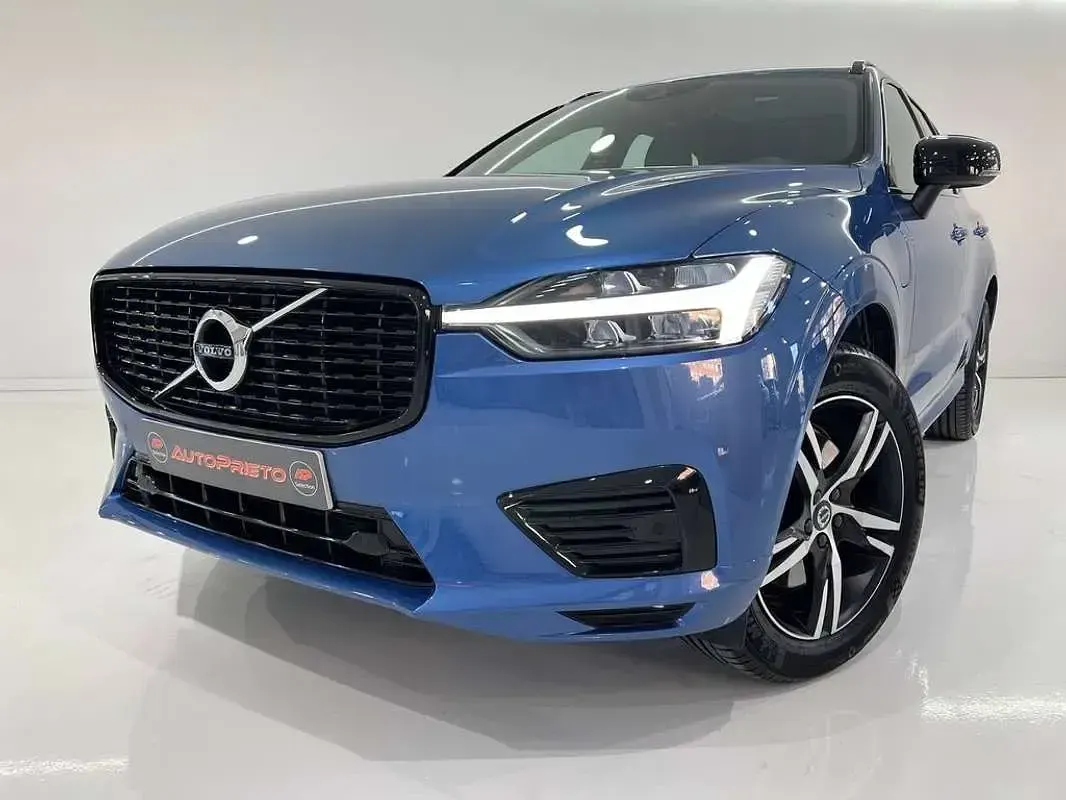 Usado Volvo XC60 R-Design 340 CV (250 kW) 2021 Azul SUV