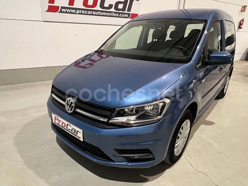 Usado VW Caddy Beach 102 CV (75 kW) 2018 Azul Monovolumen