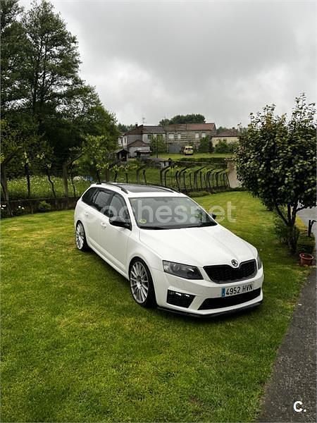 Usado Skoda Octavia RS 184 CV (135 kW) 2014 Blanco Utilitario