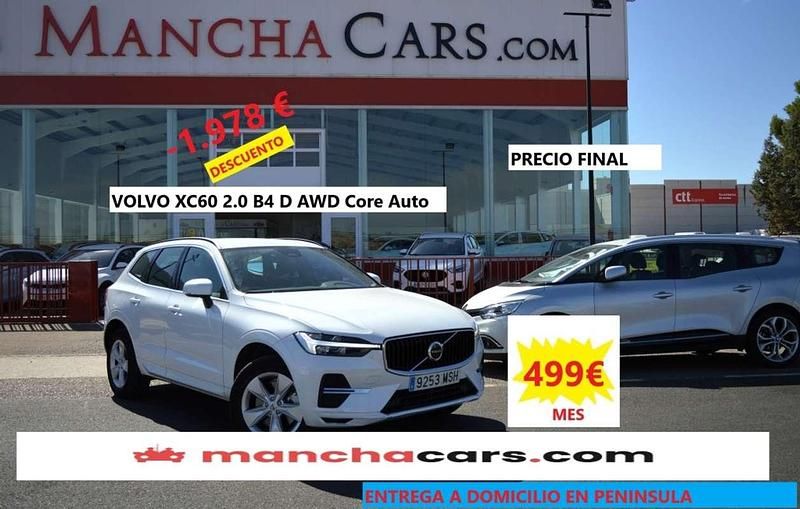 Blanco Usado 2024 Volvo XC60 Core SUV | 36.490 € (Buen precio) - Imagen 1/4