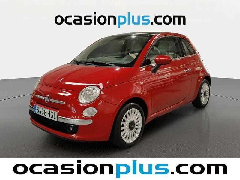 Rojo Usado 2011 Fiat 500 Lounge Utilitario | 5890 € (Precio justo) - Imagen 1/4