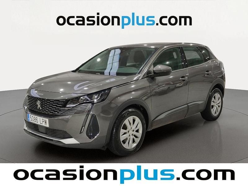 Usado Peugeot 3008 Active 131 CV (96 kW) 2021 Gris plata SUV