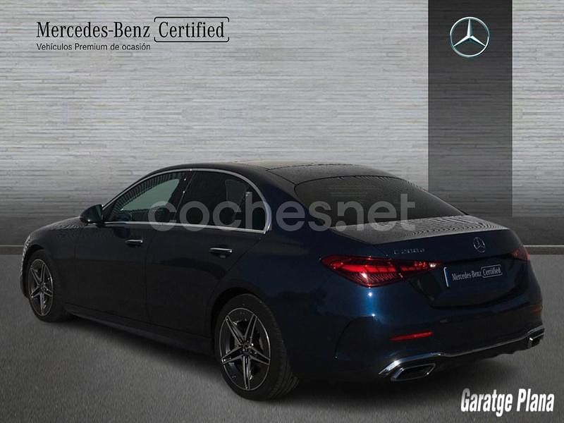 Usado Mercedes C200 163 CV (119 kW) 2025 Azul Berlina