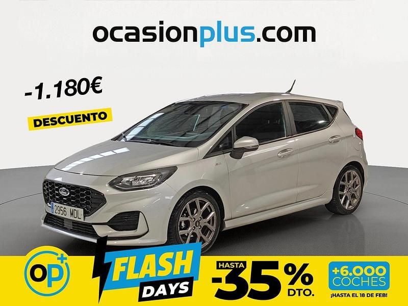 Usado Ford Fiesta ST-Line 125 CV (91 kW) 2023 Gris Berlina