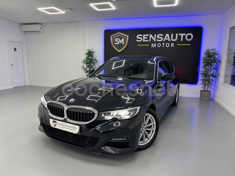 Negro Usado 2021 BMW 320 M Sport Familiar | 23.800 € (Super precio) - Imagen 1/4