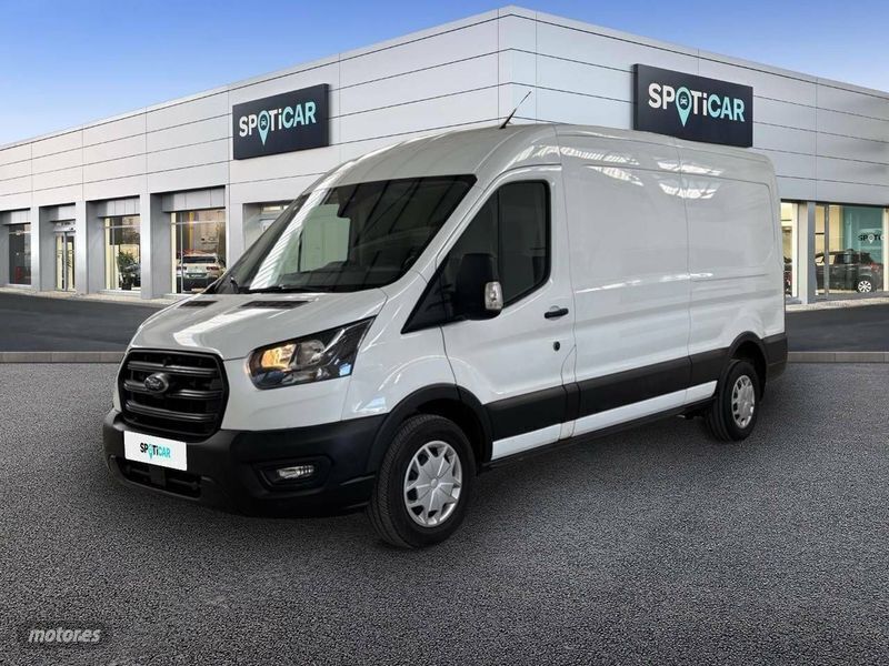 Blanco Usado 2022 Ford Transit Trend Van | 23.900 € - Imagen 1/4