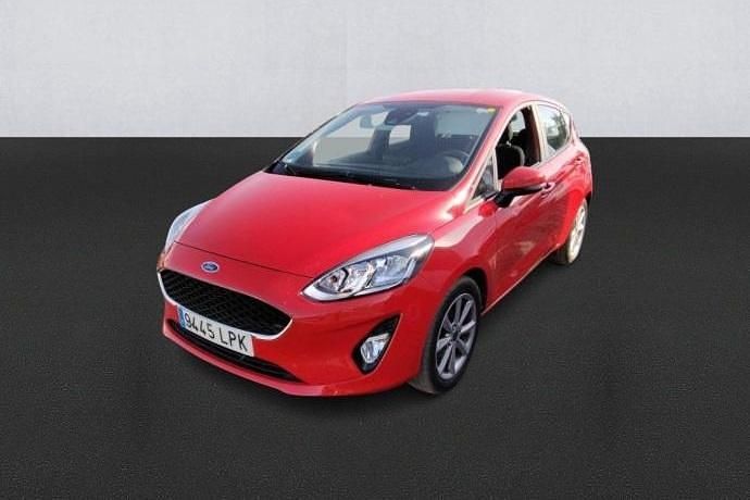 Rojo Usado 2021 Ford Fiesta Trend Utilitario | 13.800 € (Precio justo) - Imagen 1/4