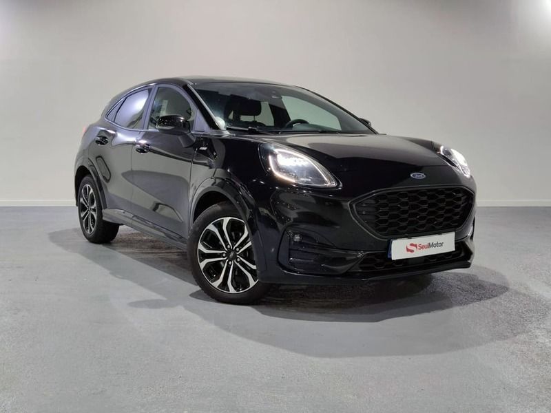 Negro Usado 2021 Ford Puma ST-Line SUV | 18.200 € (Precio justo) - Imagen 1/4