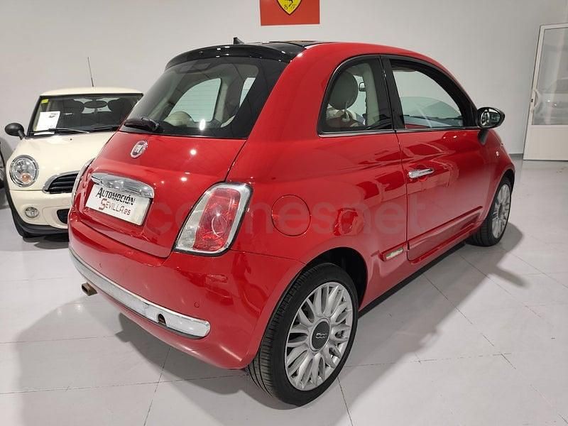 Usado Fiat 500 Lounge 95 CV (69 kW) 2015 Rojo Berlina