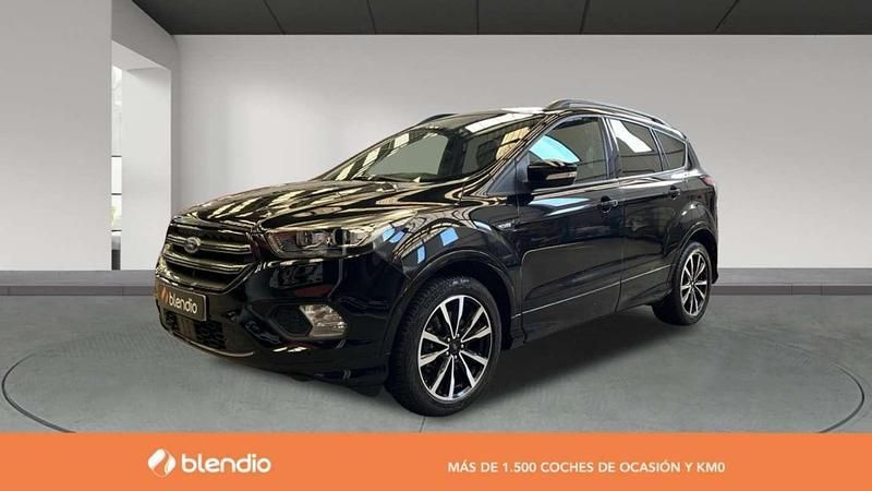 Negro Usado 2018 Ford Kuga ST-Line SUV | 17.990 € (Precio justo) - Imagen 1/4