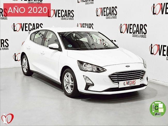 Blanco Usado 2020 Ford Focus Trend+ Familiar | 12.700 € (Precio justo) - Imagen 1/3