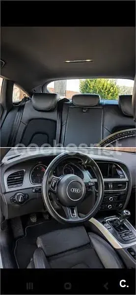 Usado Audi A5 Sportback S-Line 177 CV (130 kW) 2013 Blanco Utilitario