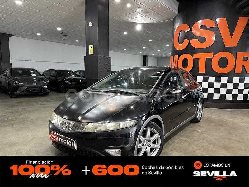 Negro Usado 2006 Honda Civic Comfort Berlina | 1950 € (Un poco caro) - Imagen 1/4