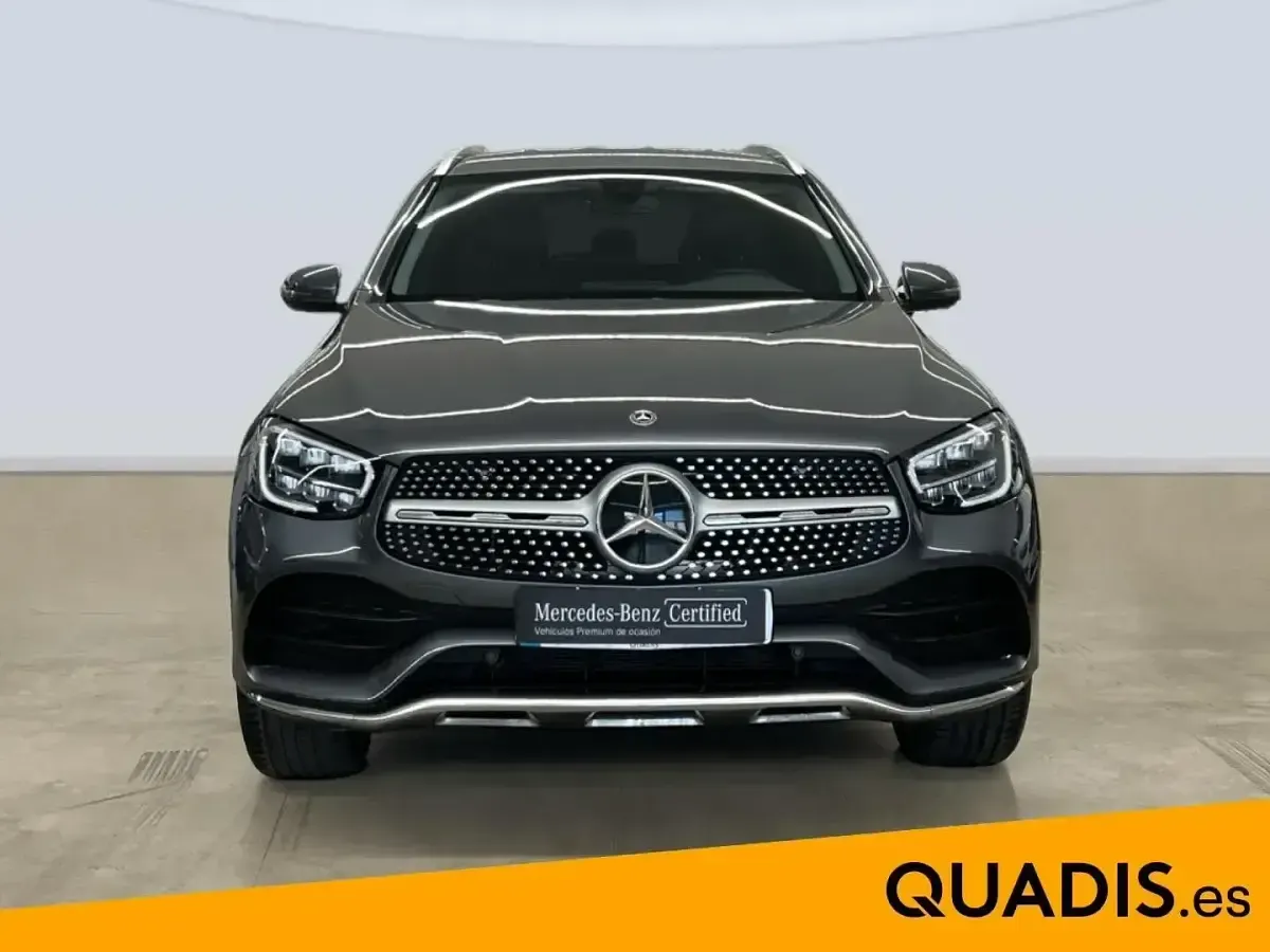 Usado Mercedes GLC300e AMG line 320 CV (235 kW) 2021 Gris SUV