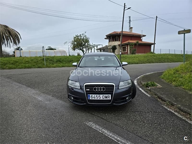 Usado Audi A6 S-Line 225 CV (165 kW) 2004 Gris / plata Berlina