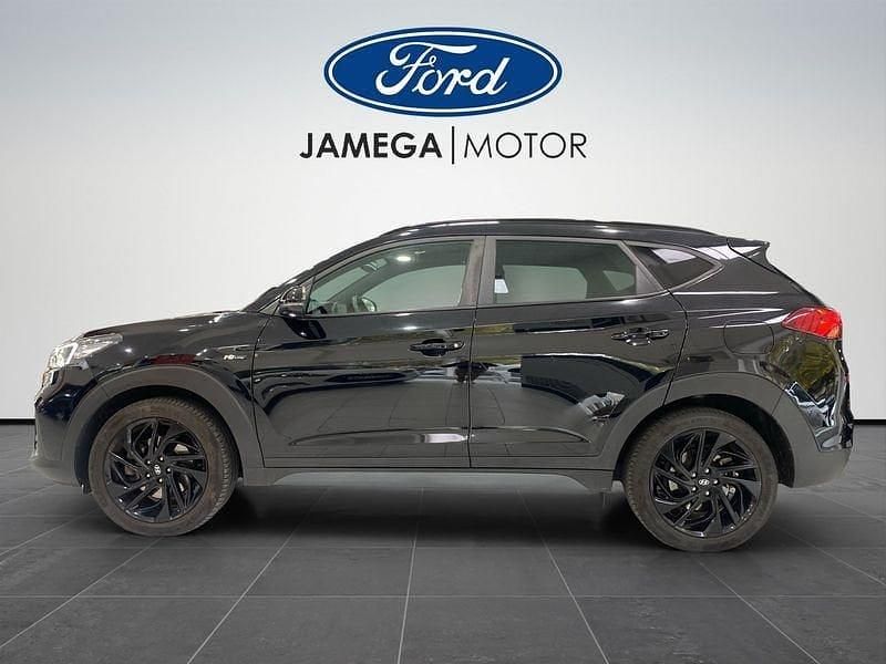 Usado Hyundai Tucson N Line 136 CV (100 kW) 2019 Negro SUV