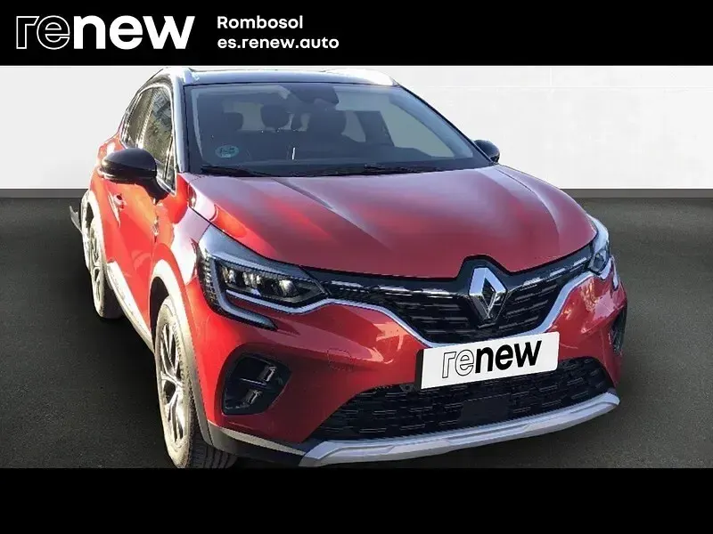 Usado Renault Captur Techno 90 CV (66 kW) 2024 Rojo SUV