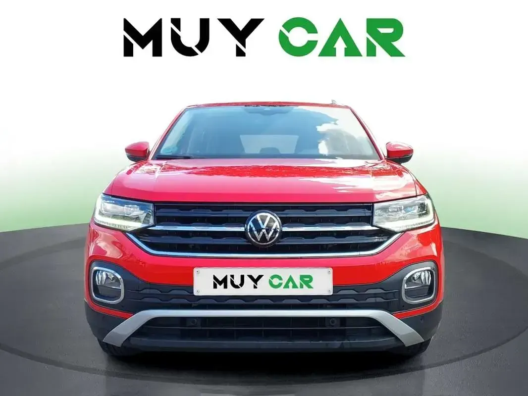 Usado VW T-Cross Sport 110 CV (80 kW) 2021 Rojo SUV