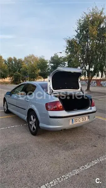 Usado Peugeot 407 137 CV (100 kW) 2005 Azul Berlina