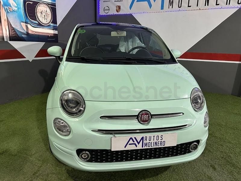 Usado Fiat 500 Pop 69 CV (50 kW) 2018 Azul Berlina