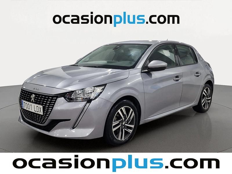 Usado Peugeot 208 Allure 100 CV (73 kW) 2020 Gris Utilitario