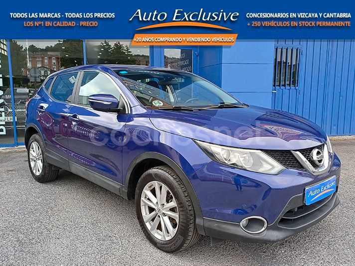 Azul Usado 2014 Nissan Qashqai Acenta SUV | 8490 € (Precio justo) - Imagen 1/4