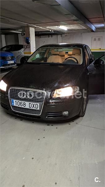 Usado Audi A3 Attraction 115 CV (84 kW) 2006 Negro Utilitario