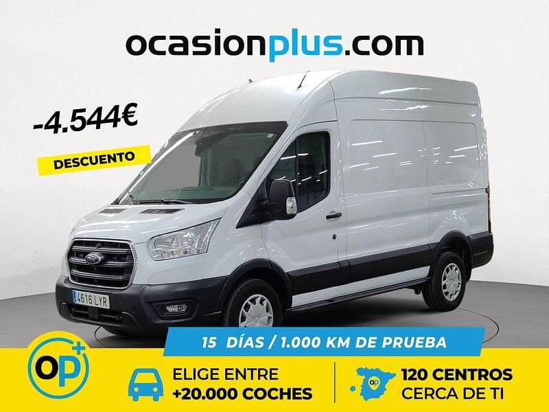 Blanco Usado 2022 Ford Transit Trend Berlina | 22.490 € (Precio justo) - Imagen 1/4