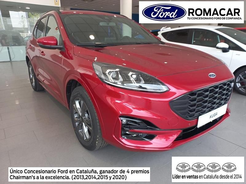 Rojo Usado 2024 Ford Kuga ST-Line SUV | 32.500 € - Imagen 1/4