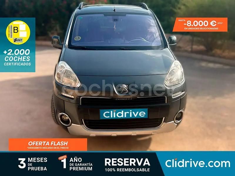Gris / plata Usado 2014 Peugeot Partner Tepee Access Monovolumen | 8690 € (Un poco caro) - Imagen 1/4