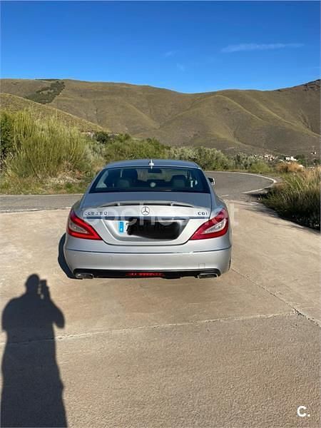 Usado Mercedes CLS350 265 CV (194 kW) 2011 Gris / plata Berlina