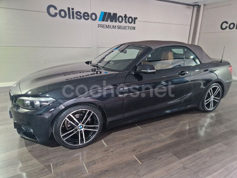 Negro Usado 2019 BMW 218 Shadowline Descapotable | 26.900 € (Un poco caro) - Imagen 1/4