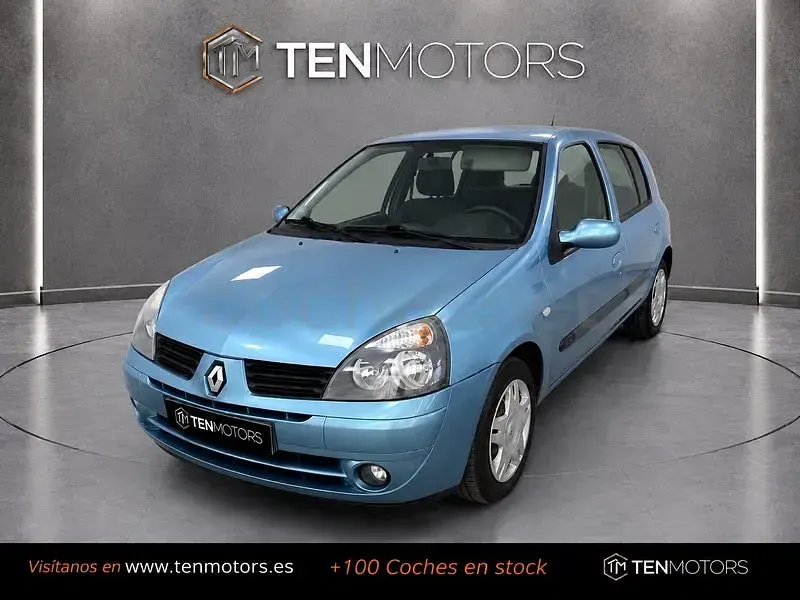 Usado Renault Clio II 65 CV (47 kW) 2006 Azul Berlina