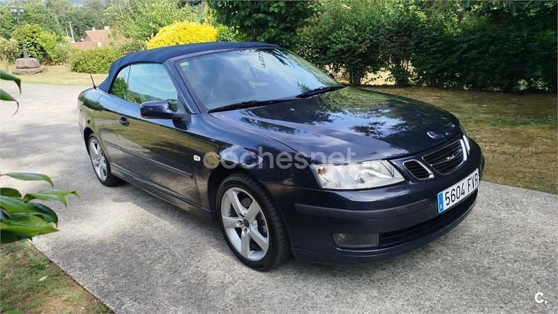 Usado Saab 9-3 Linear 150 CV (110 kW) 2007 Azul Descapotable