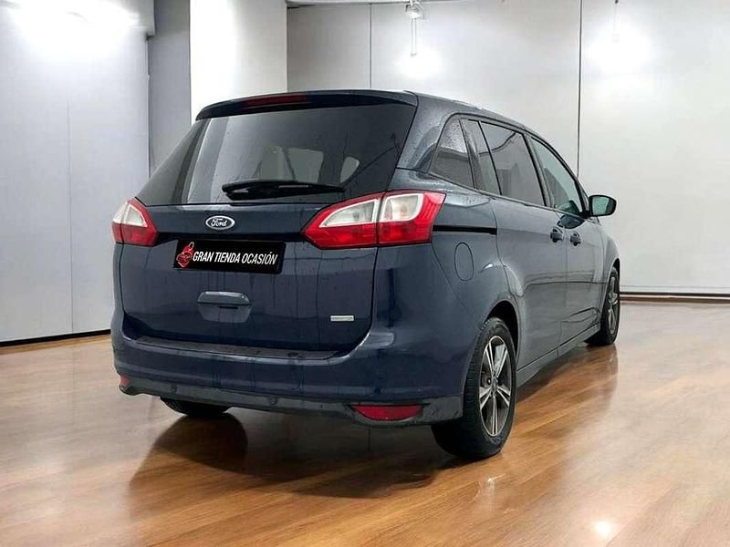 Usado Ford Grand C-Max Trend 125 CV (91 kW) 2014 Azul Monovolumen