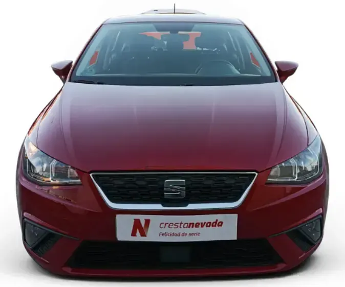 Usado Seat Ibiza CONNECT 80 CV (58 kW) 2019 Rojo Utilitario