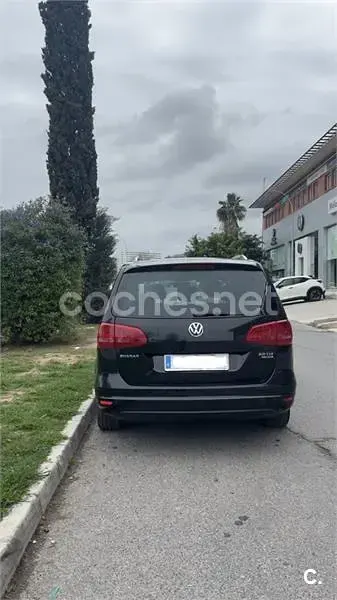 Usado VW Sharan Advance 140 CV (102 kW) 2011 Negro Monovolumen