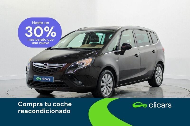 Marrón Usado 2013 Opel Zafira Tourer Excellence Monovolumen | 9990 € (Precio justo) - Imagen 1/4