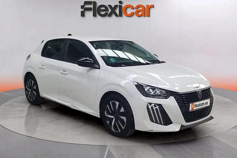 Blanco Usado 2024 Peugeot 208 Active Utilitario | 13.390 € (Precio justo) - Imagen 1/4