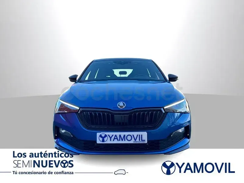 Usado Skoda Scala Monte Carlo 150 CV (110 kW) 2023 Azul Utilitario