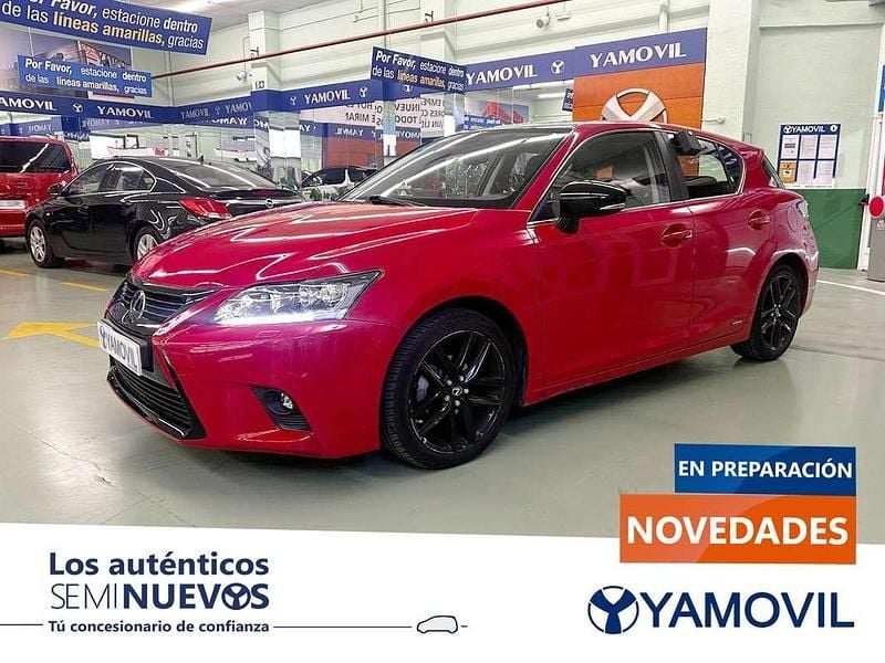Rojo Usado 2016 Lexus CT200h Sport Line Utilitario | 18.490 € (Un poco caro) - Imagen 1/4