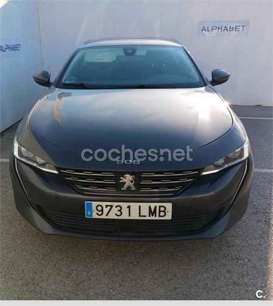 Negro Usado 2021 Peugeot 508 Active Berlina | 10.800 € (Super precio) - Imagen 1/3