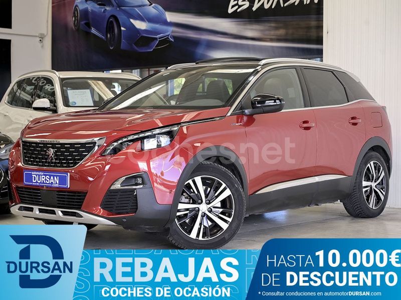 Rojo Usado 2020 Peugeot 3008 GT SUV | 23.990 € (Caro) - Imagen 1/4