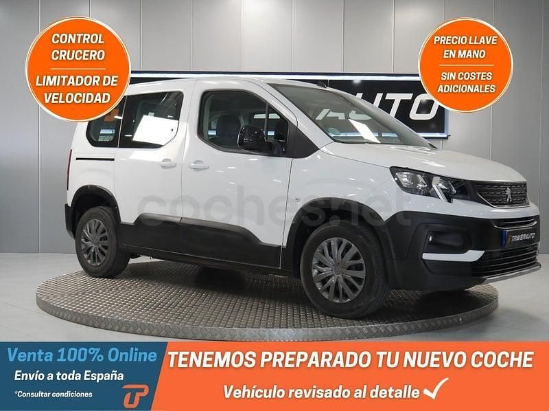 Usado Peugeot Rifter Active 102 CV (75 kW) 2022 Blanco Monovolumen