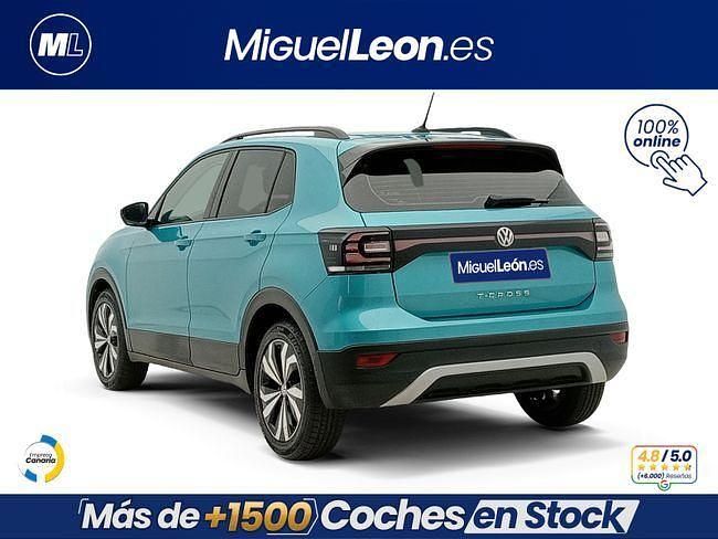 Usado VW T-Cross Advance 95 CV (69 kW) 2019 Verde SUV