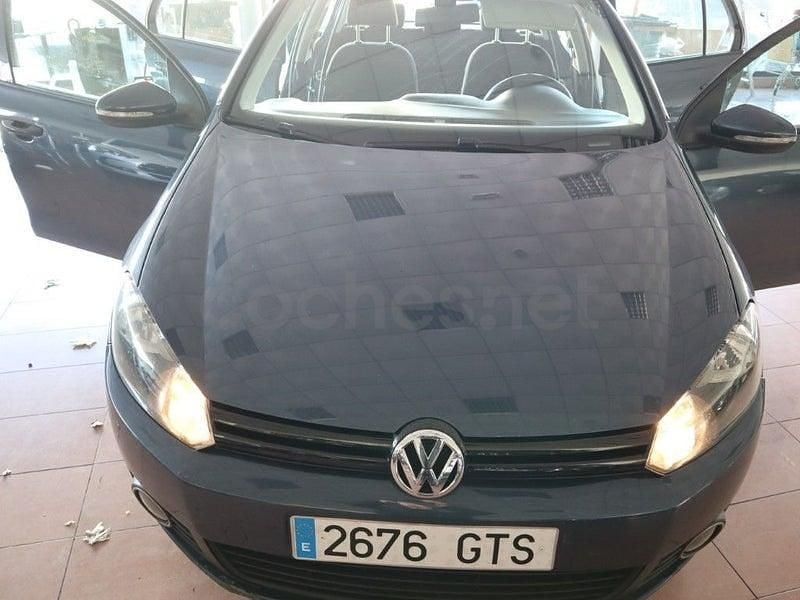 Usado VW Golf VI 105 CV (77 kW) 2011 Azul Utilitario