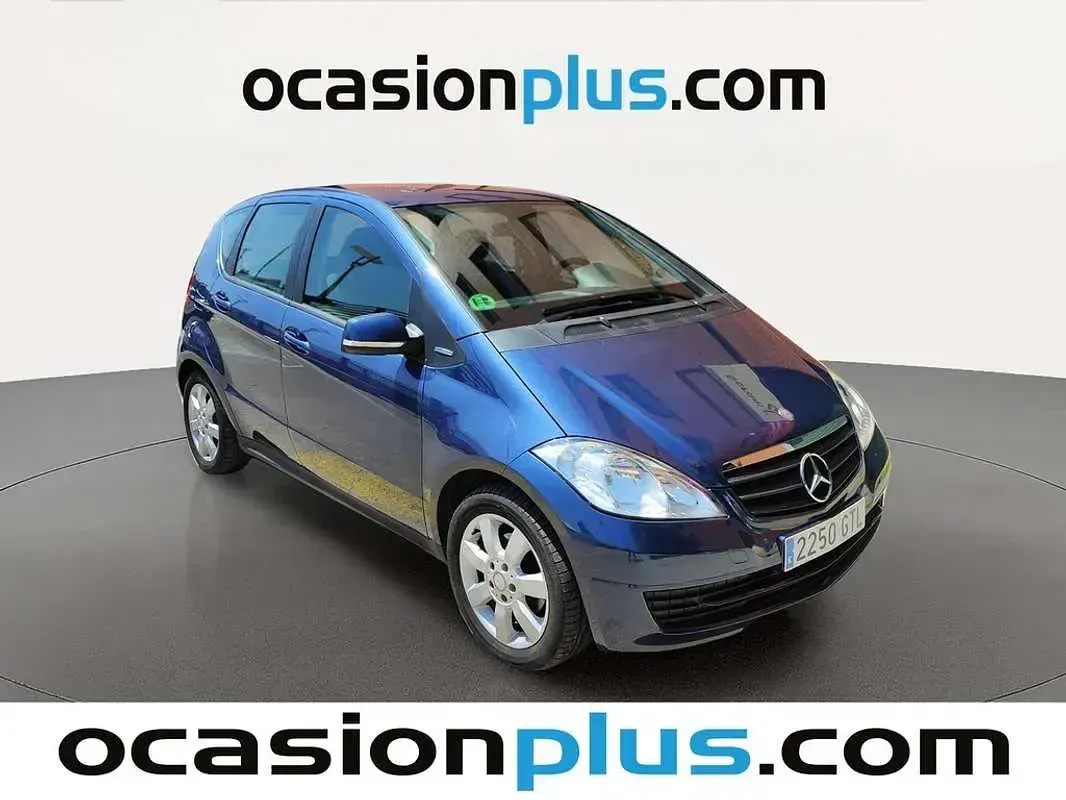 Usado Mercedes A160 95 CV (69 kW) 2010 Azul Utilitario
