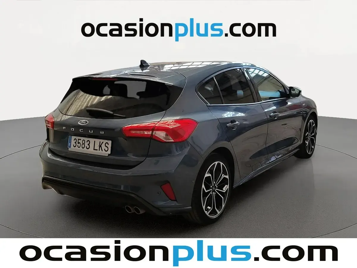 Usado Ford Focus ST-Line 125 CV (91 kW) 2020 Azul Utilitario