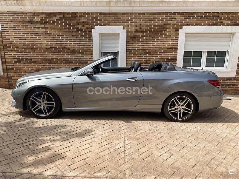 Usado Mercedes E250 211 CV (155 kW) 2014 Gris / plata Descapotable